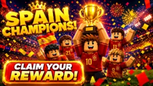 Cómo obtener el premio de España Campeón en Roblox tras ganar el Mundial