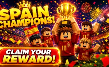 Cómo obtener el premio de España Campeón en Roblox tras ganar el Mundial