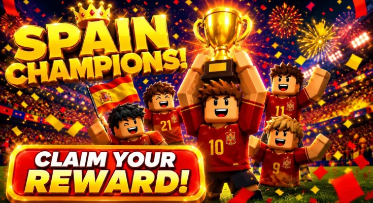 Cómo obtener el premio de España Campeón en Roblox tras ganar el Mundial